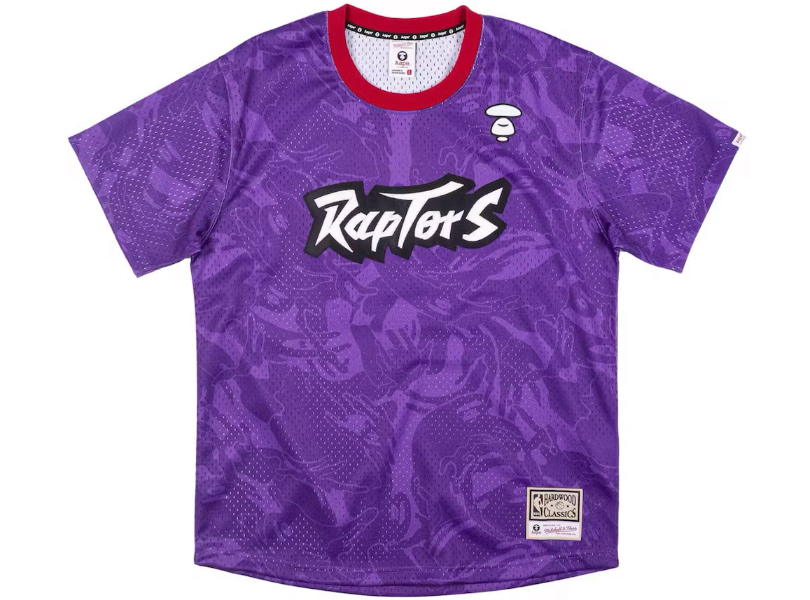 BAPE x Mitchell & Ness Toronto Raptors BP Jersey