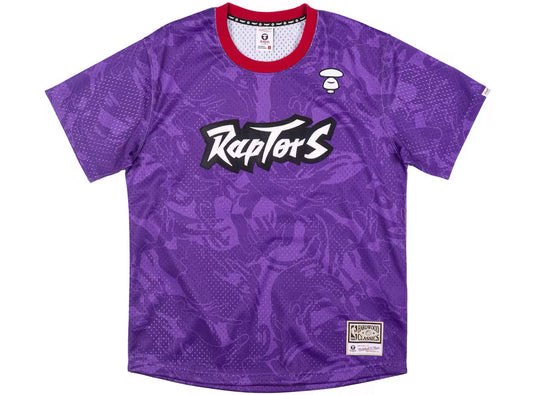 BAPE x Mitchell & Ness Toronto Raptors BP Jersey