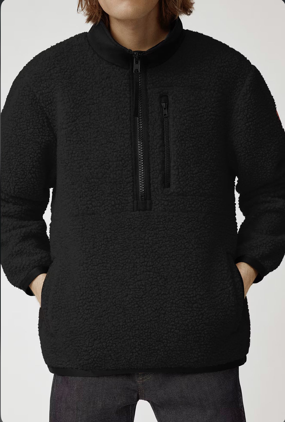 Canada Goose Renfrew Fleece Pullover Black