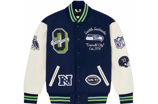 OVO Varsity Jacket Seahawks