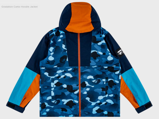 BAPE Gradation Camo Hoodie Jacket