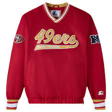 OVO 49ers Starter Trainer Pullover Jacket