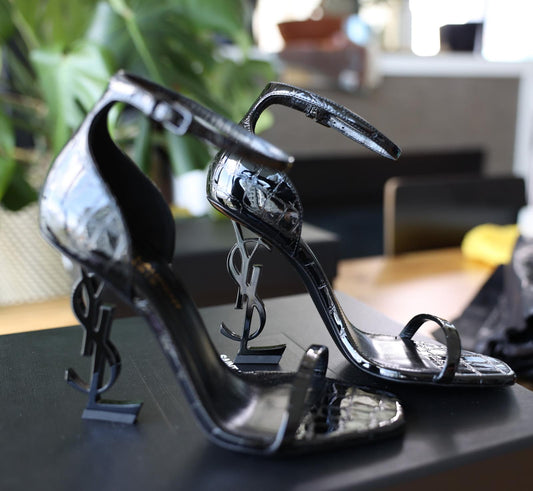 YSL OPYUM Croc Heels
