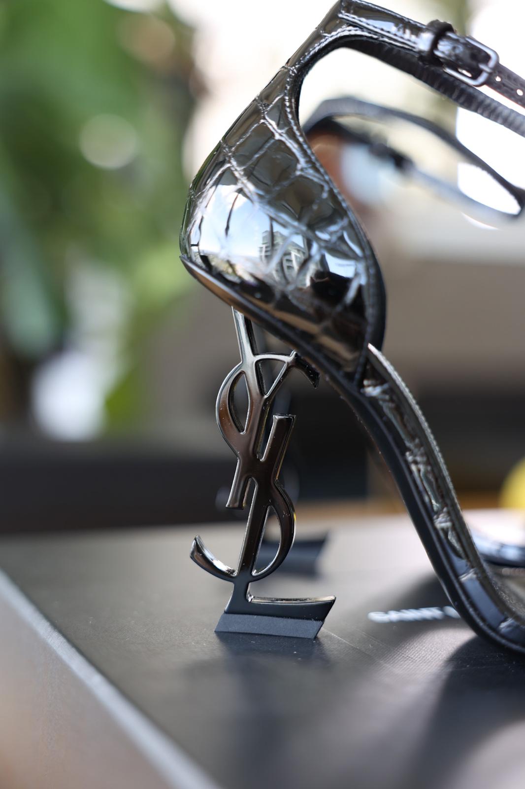 YSL OPYUM Croc Heels