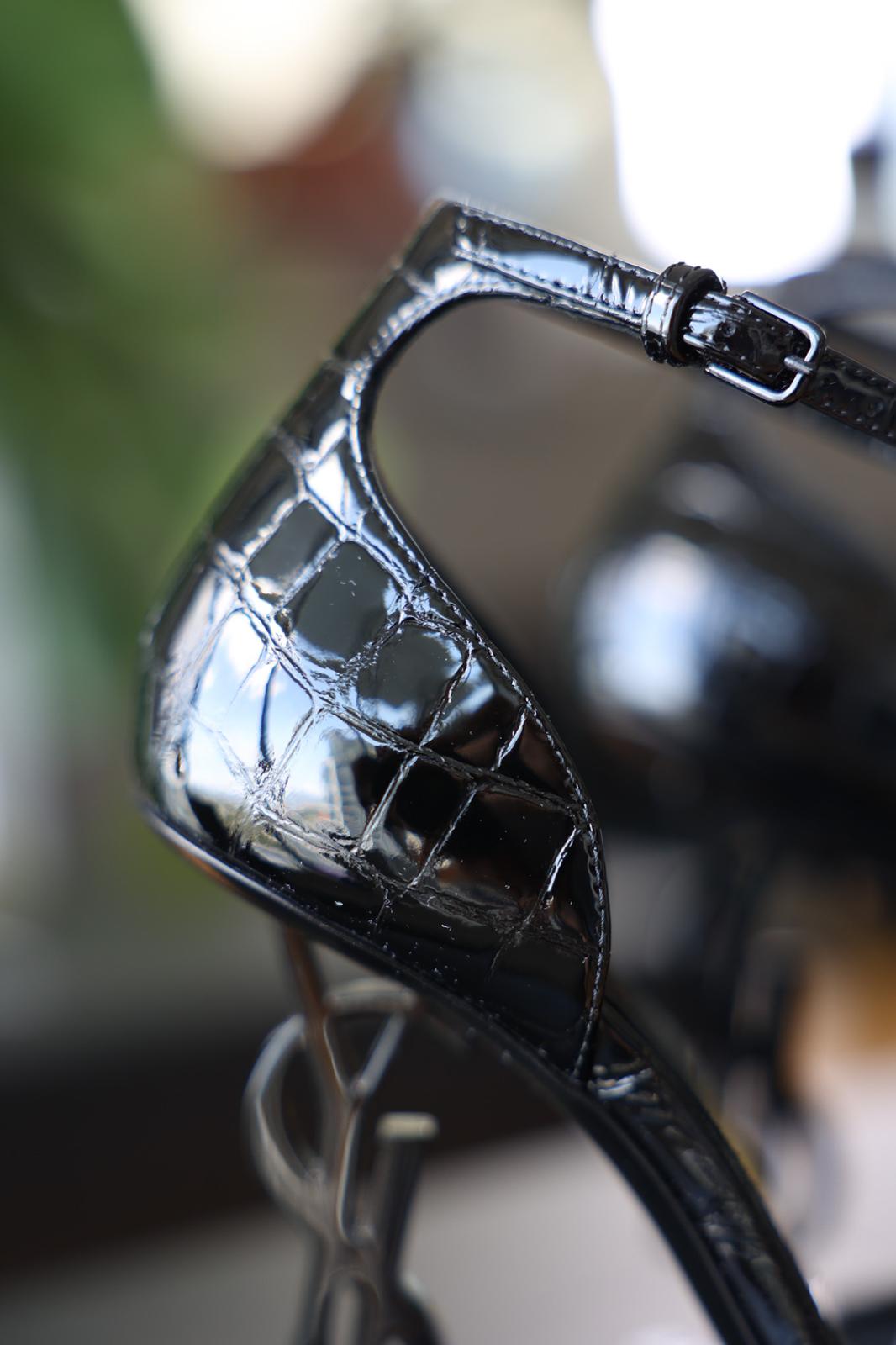 YSL OPYUM Croc Heels