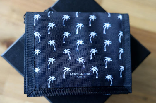 YSL Nylon wallet