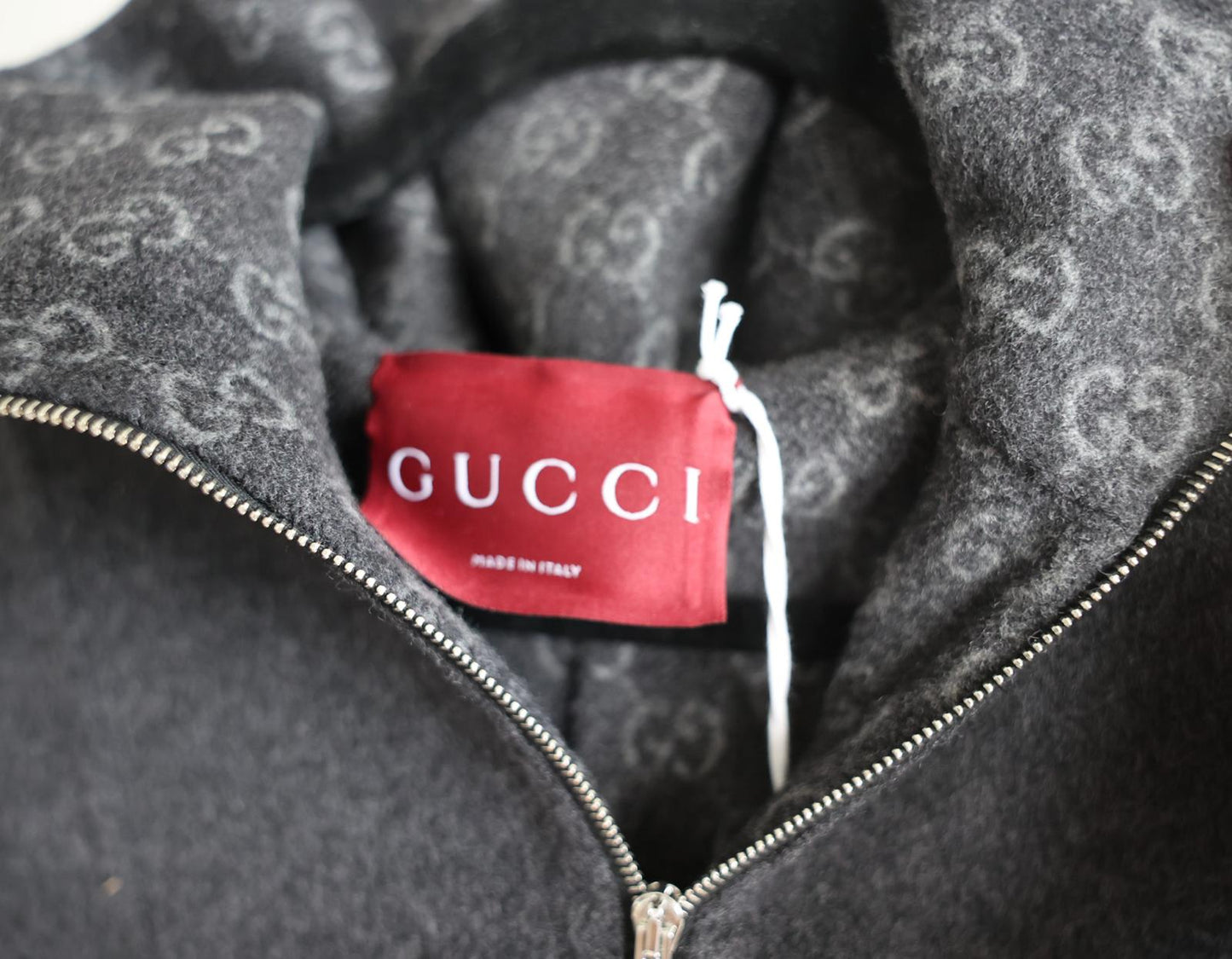 GUCCI Embroidered Wool Silk Vest
