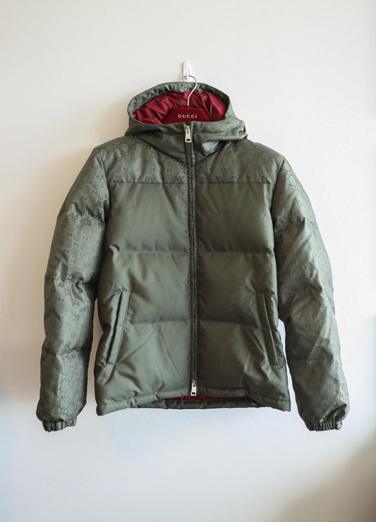 Gucci Canvas Puffer Jacket
