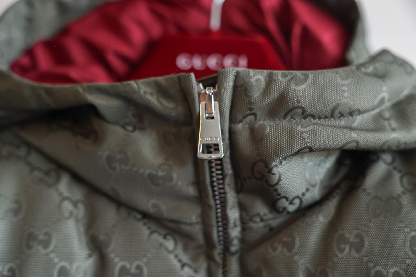 Gucci Canvas Puffer Jacket