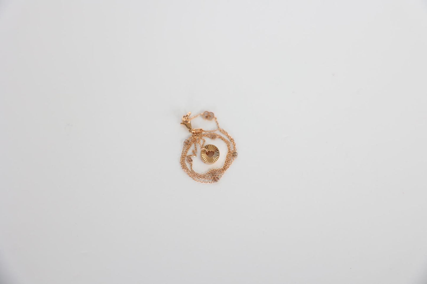 Gucci 18K Rose Gold Icon Heart Necklace