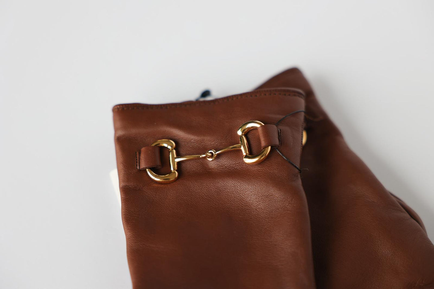 Gucci Horsebit Leather Gloves