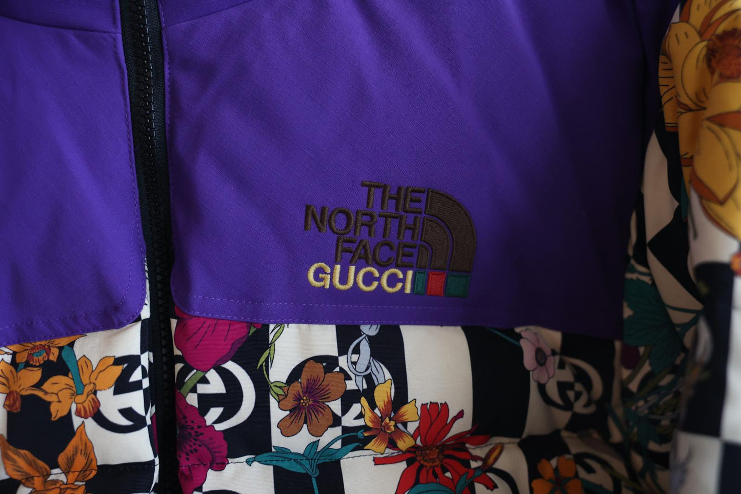 Gucci x The North Face Floral Puffer Jacket