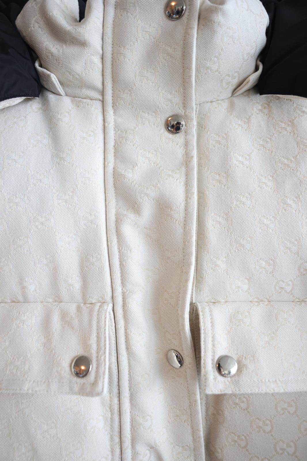 Gucci Canvas Puffer Jacket