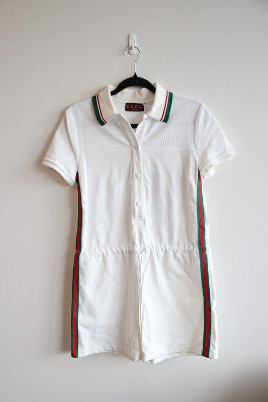 Gucci Jersey Drill Jumpsuit