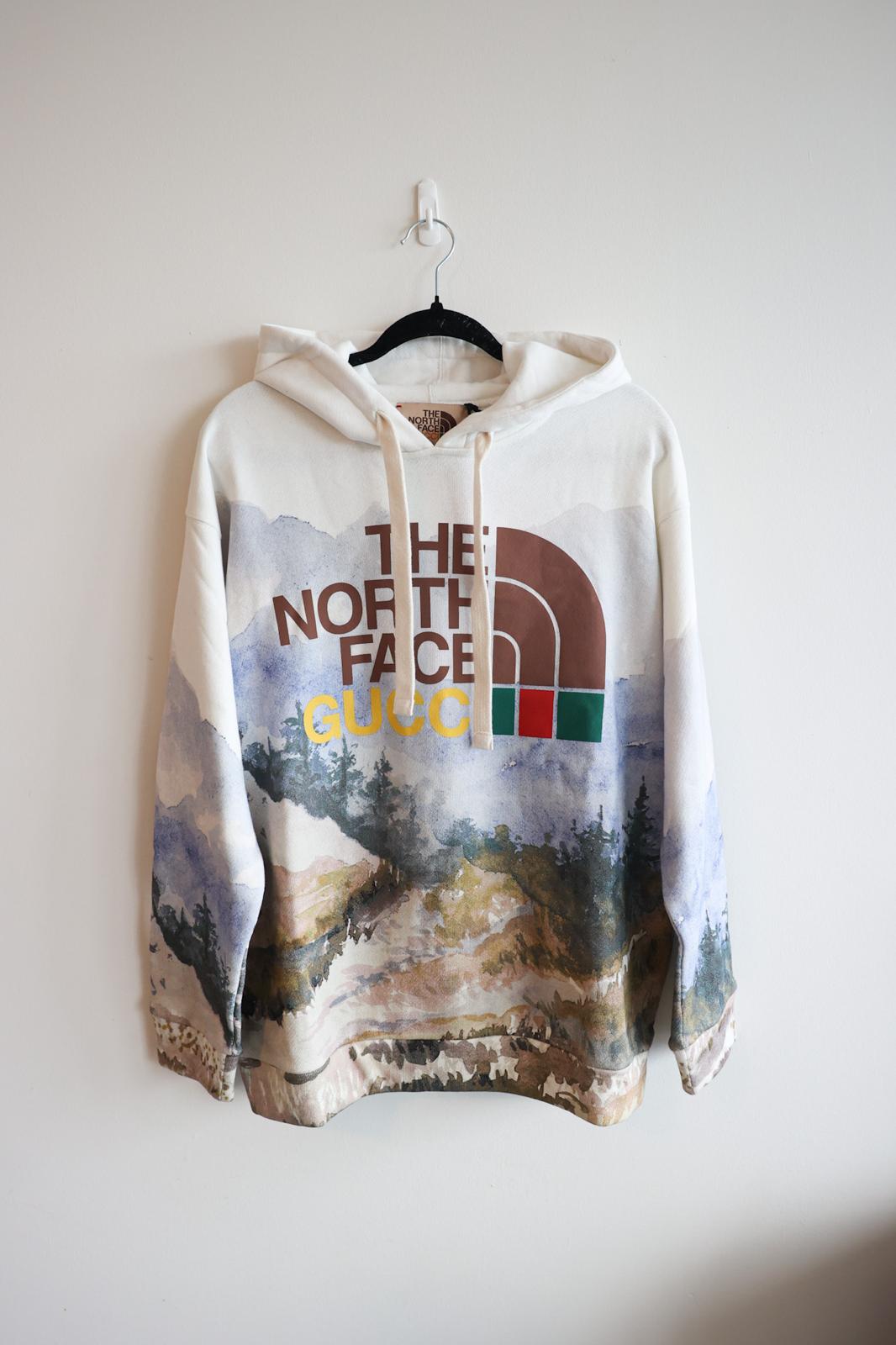 Gucci x The North Face Trail Print Hoodie