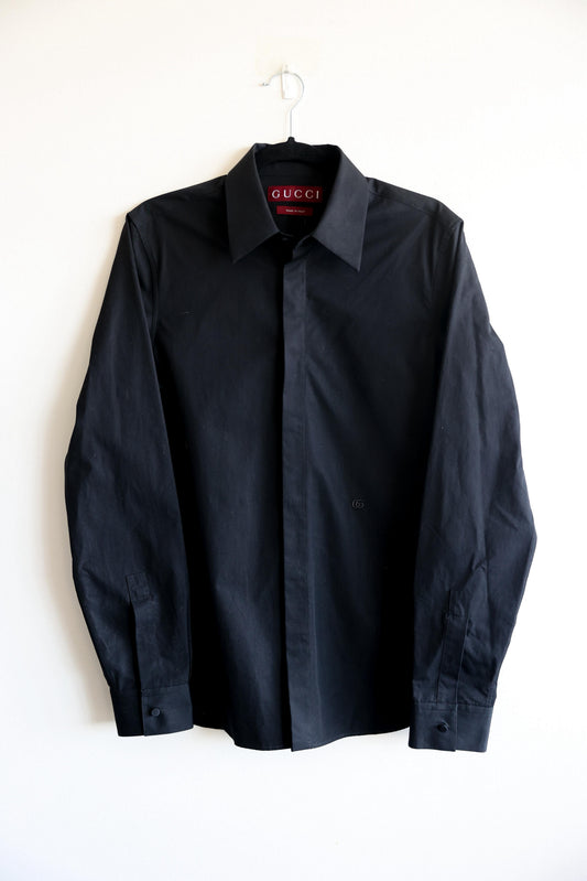 Gucci Poplin Shirt Black