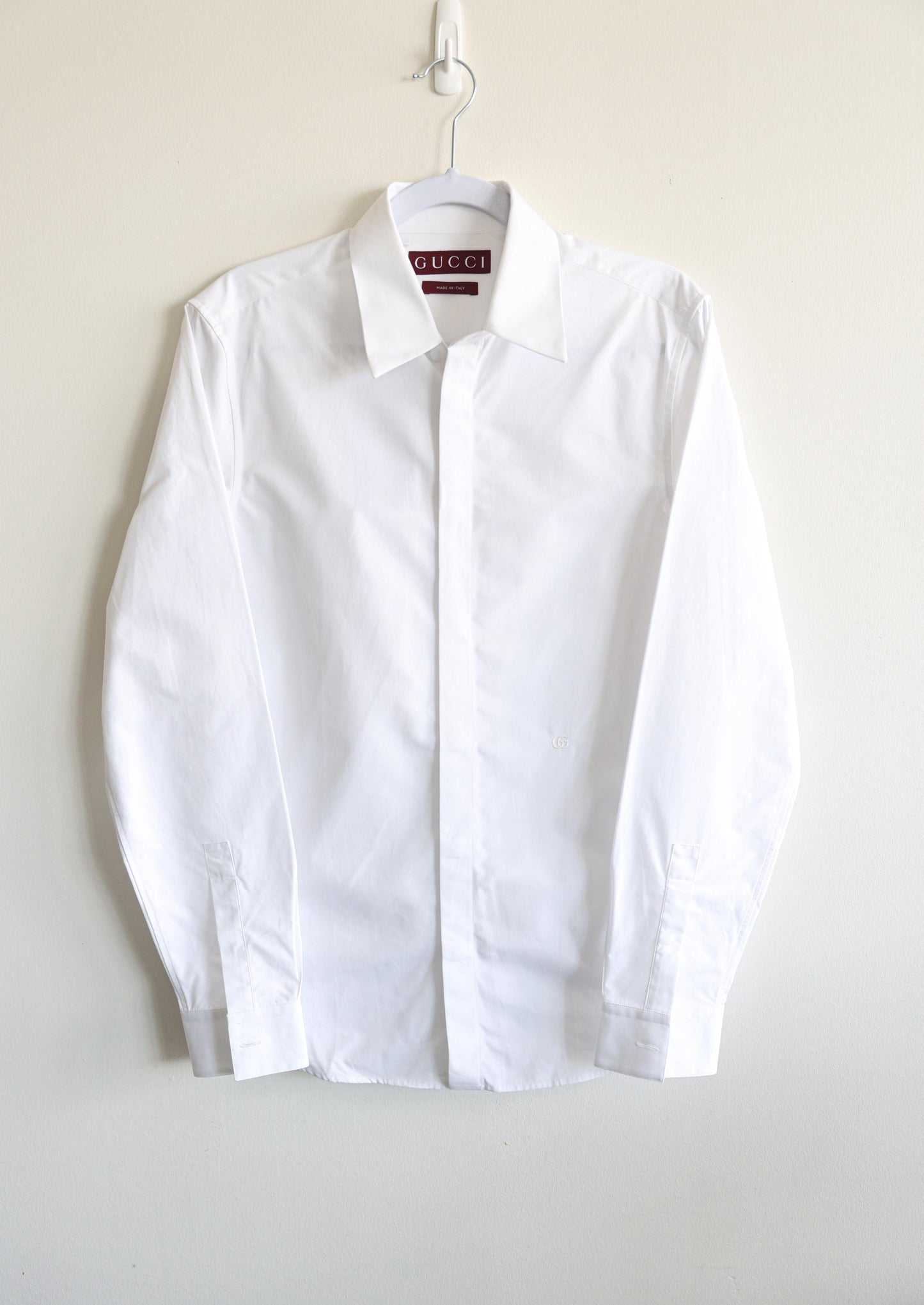 Gucci Poplin Shirt White