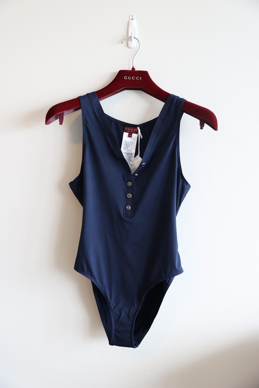 Gucci Sparkling Jersey Swimsuit