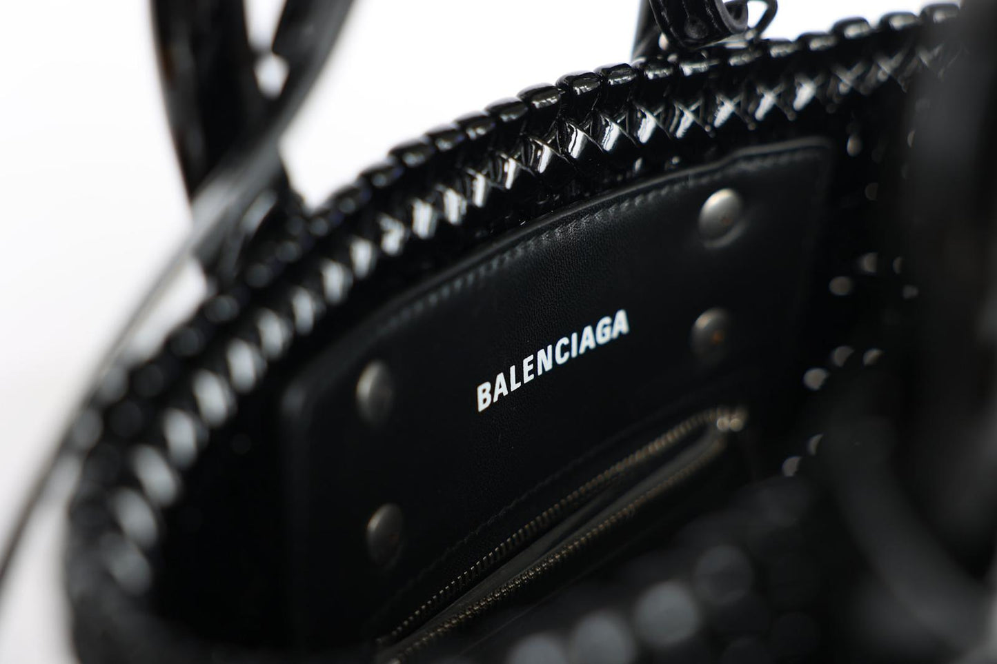 Balenciaga Bistro XXS Basket Tote Bag