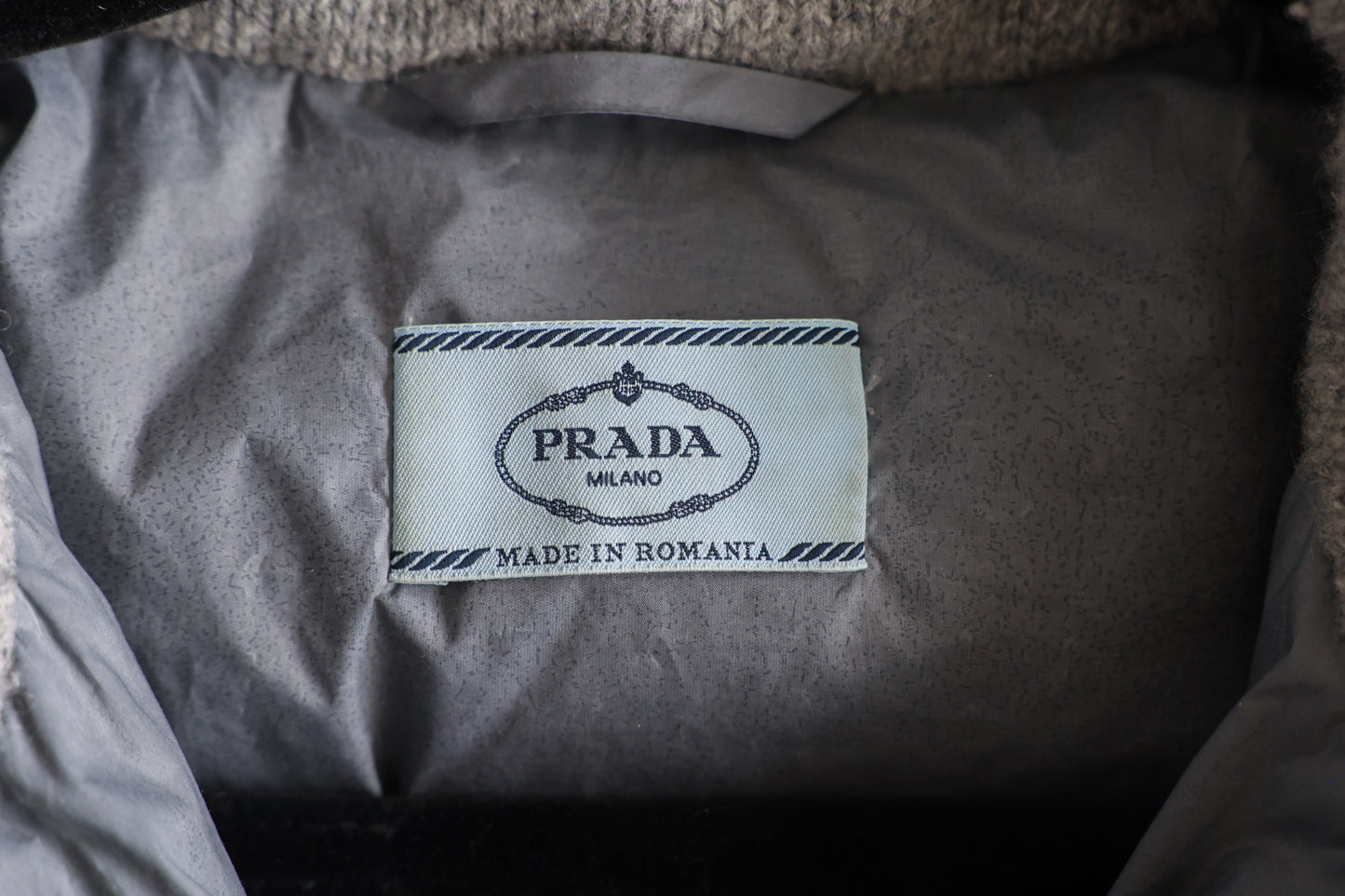 Prada Wool/Cashmere Down-filled Puffer