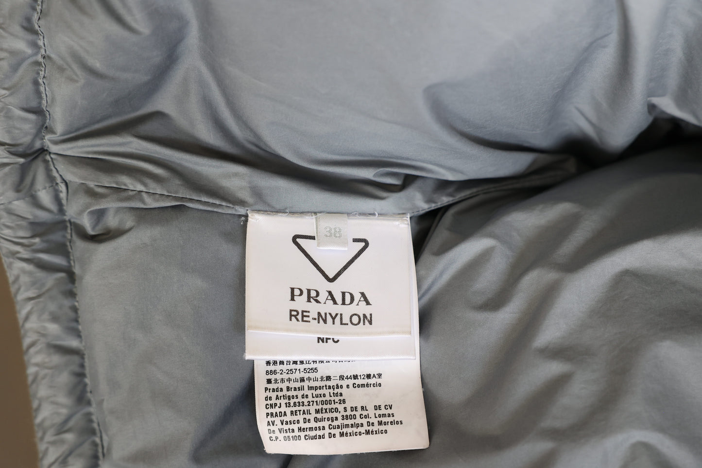 Prada Wool/Cashmere Down-filled Puffer