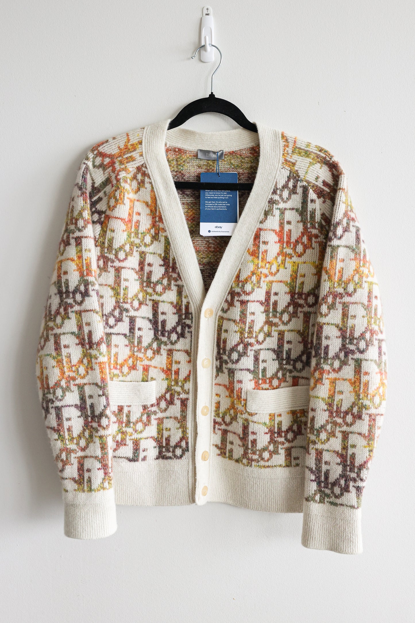 Dior Oblique Logo Cardigan