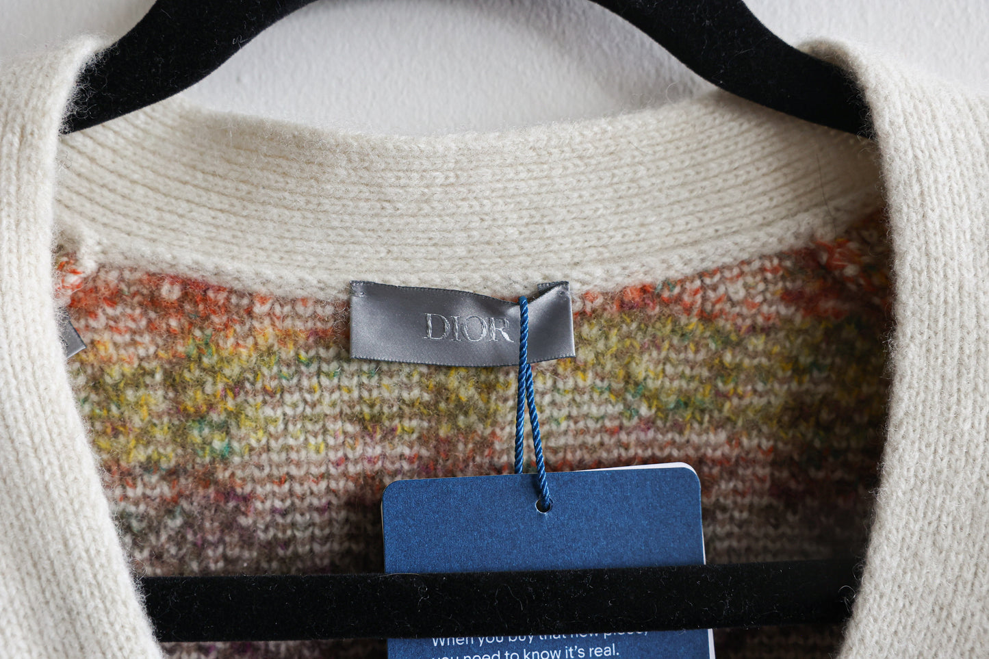 Dior Oblique Logo Cardigan