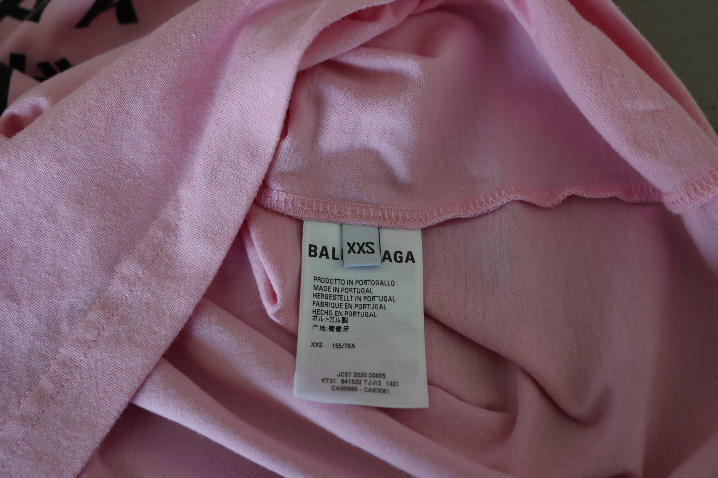 Balenciaga Languages Oversized T-Shirt