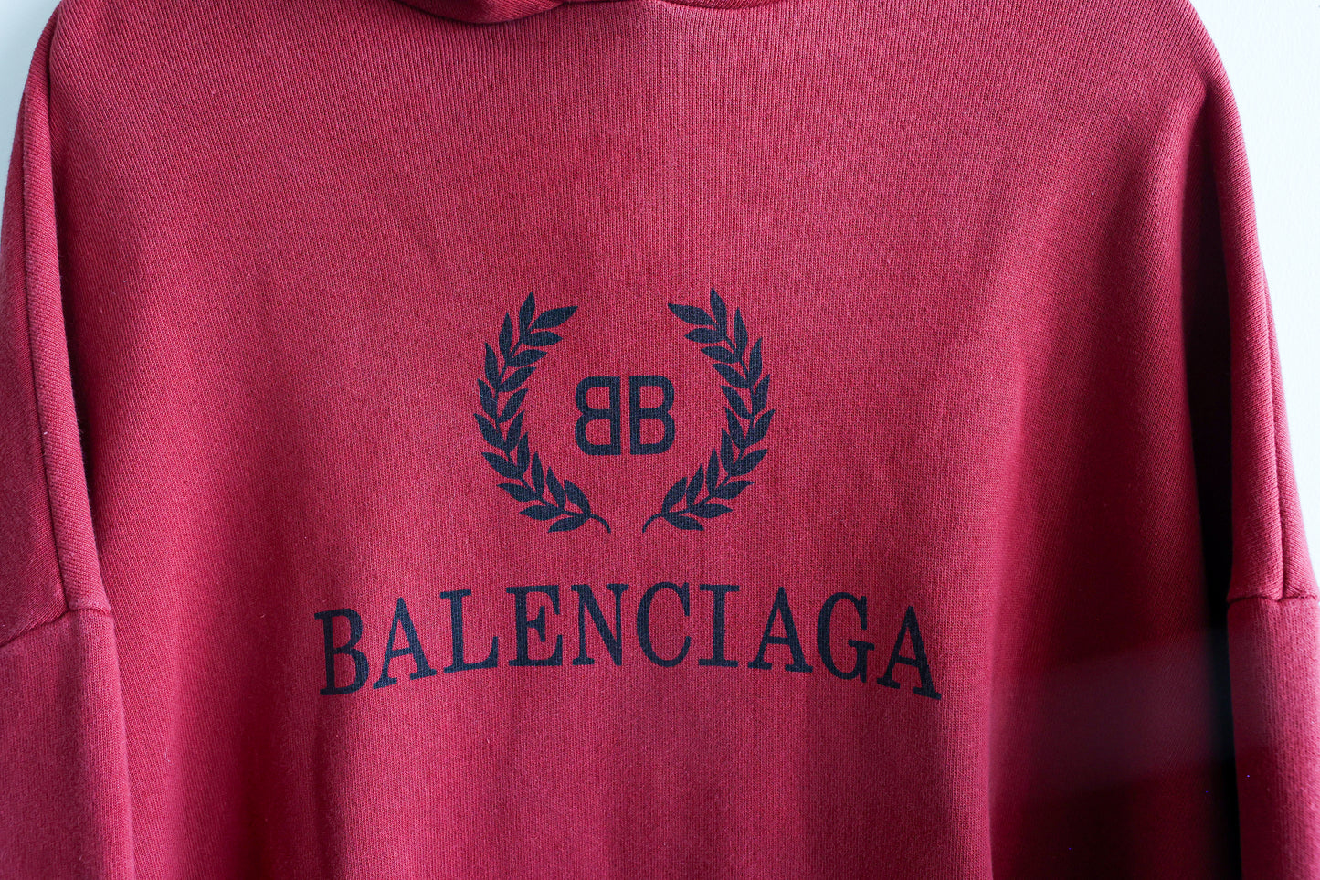 Balenciaga Oversized BB Crest Logo Hoodie