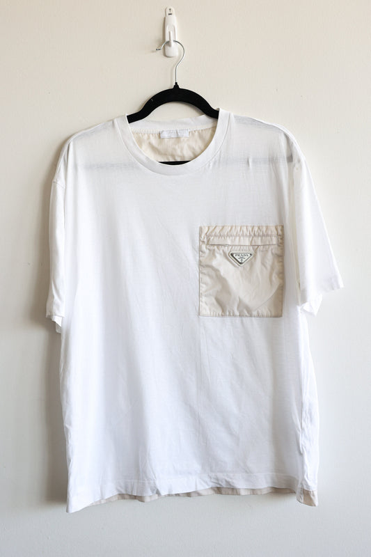 Prada Re-Nylon & Jersey T-shirt