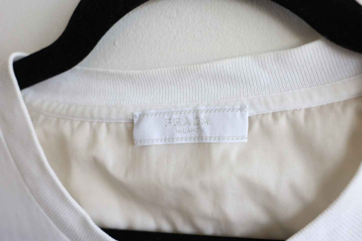 Prada Re-Nylon & Jersey T-shirt