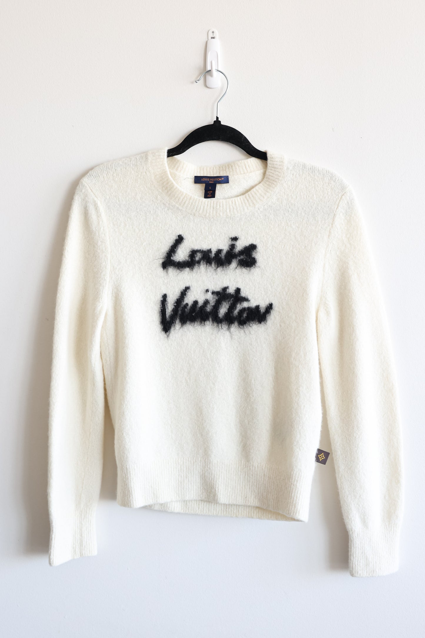 Louis Vuitton Cursive Signature Cashmere Pullover