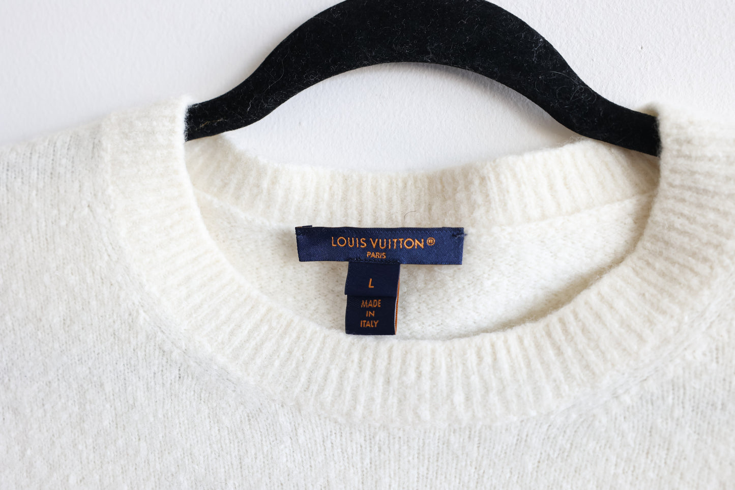 Louis Vuitton Cursive Signature Cashmere Pullover