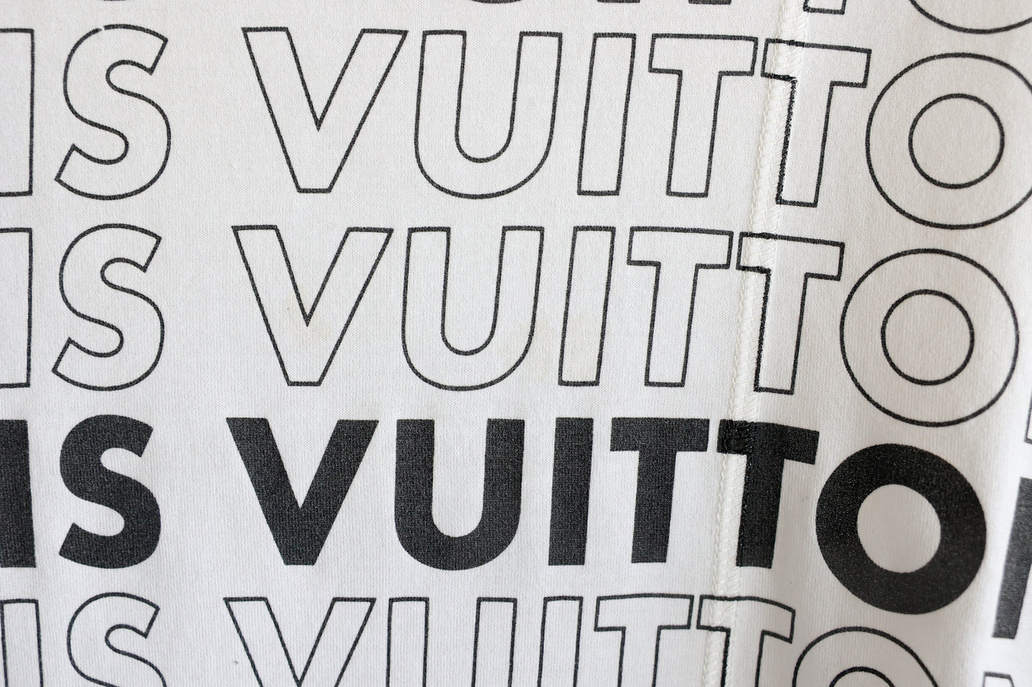 Louis Vuitton "Merci Have A Vuitton Day" Oversized Tee