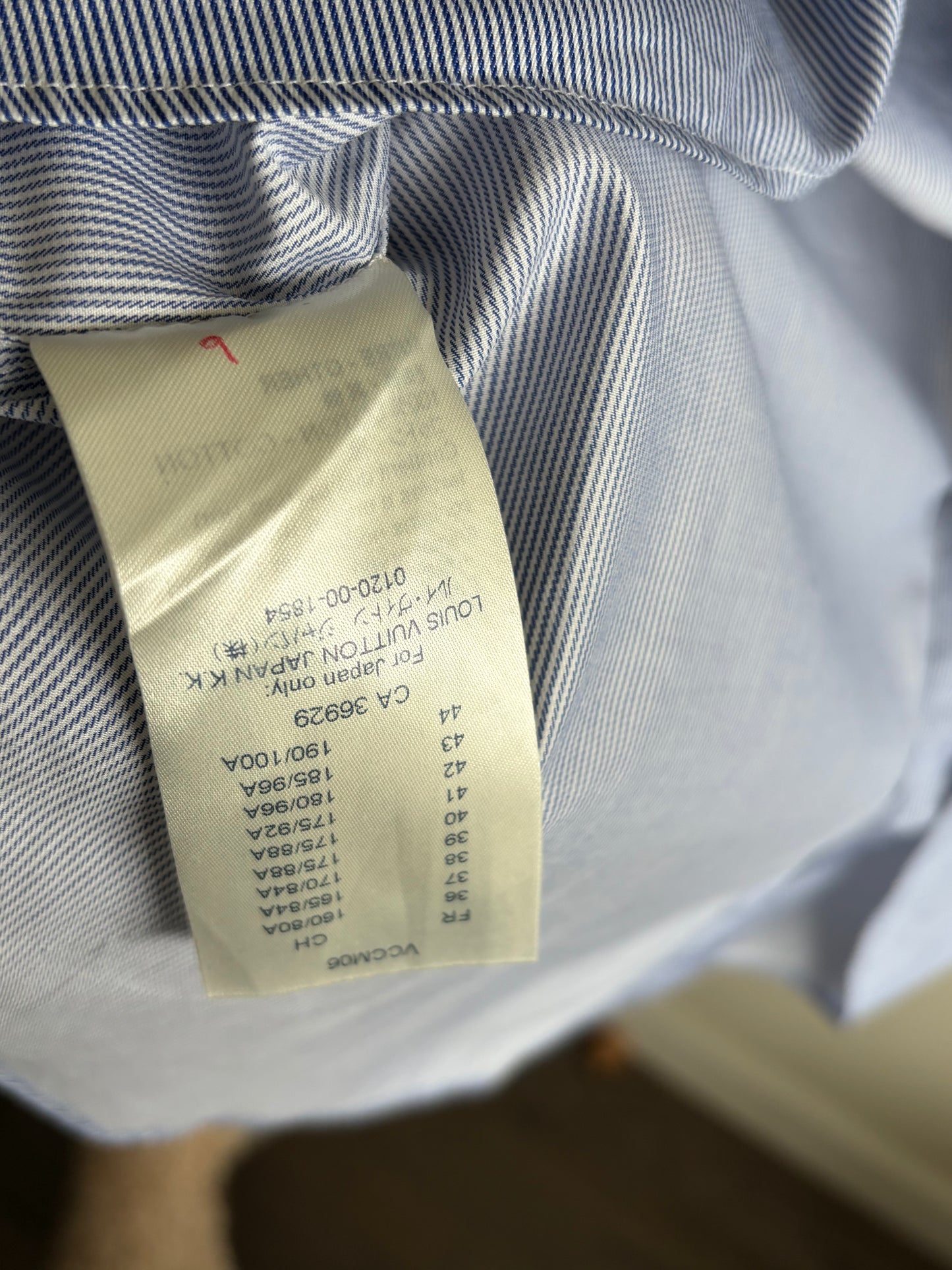 Louis Vuitton Long-Sleeved Dress Shirt