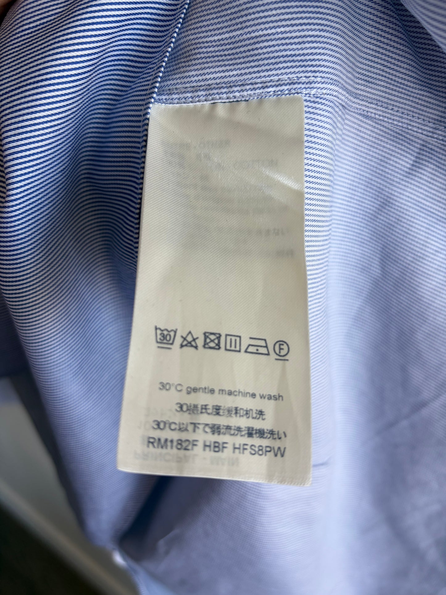 Louis Vuitton Striped Dress Shirt