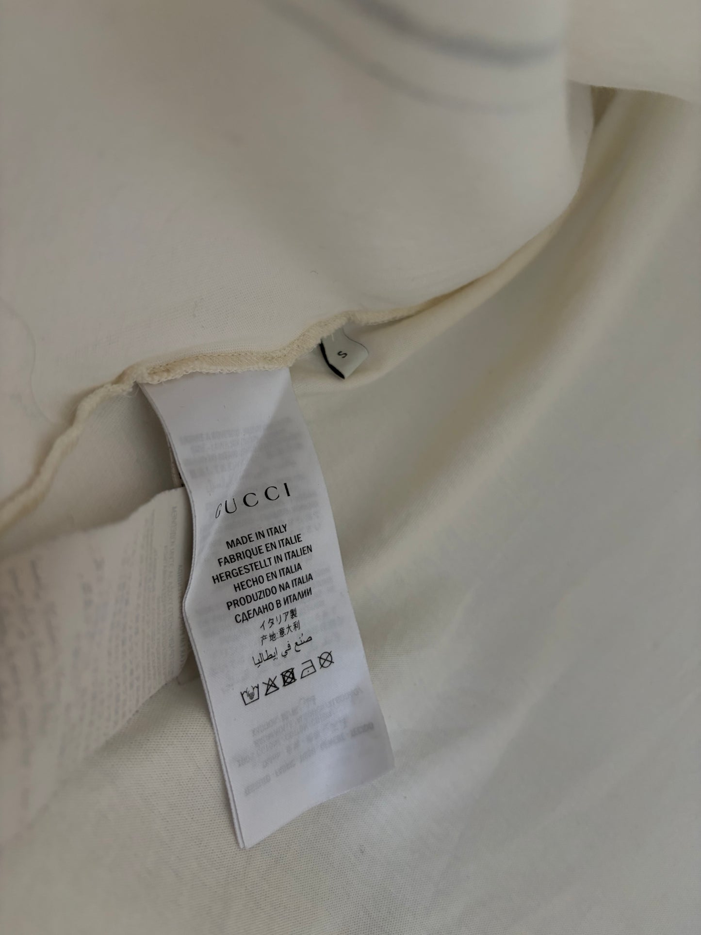Gucci Hypnotism Print Jersey T-shirt