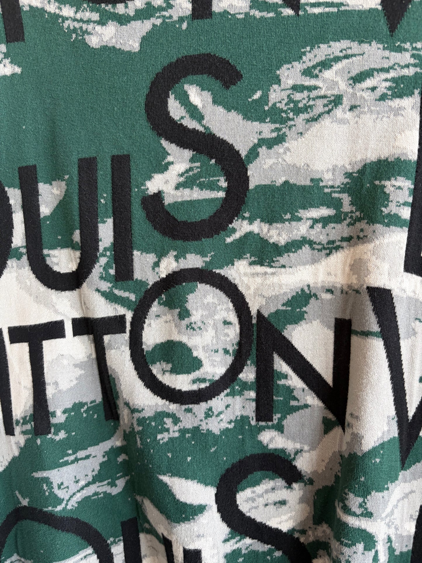 Louis Vuitton All Over Logo Jacquard Crewneck
