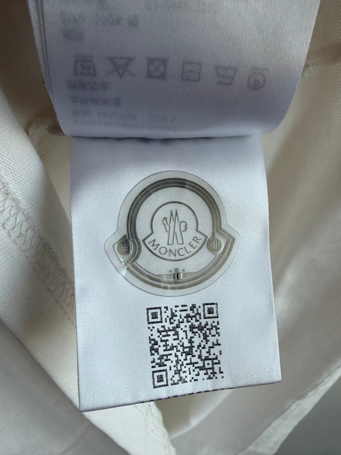 Moncler White T-shirt