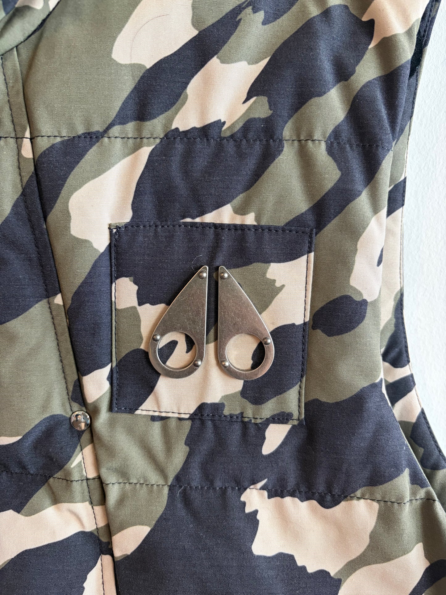Moose Knuckles Camo Vest