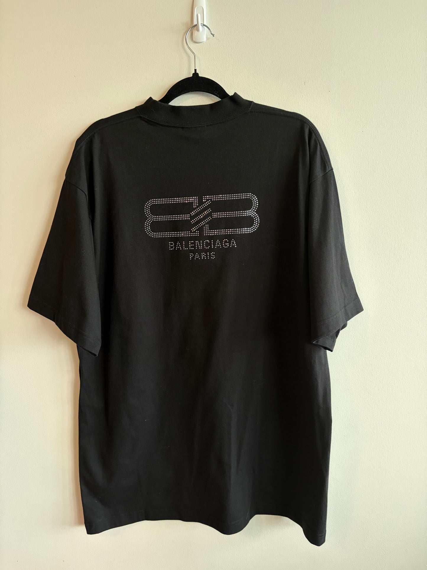 Balenciaga Crystal BB T-Shirt