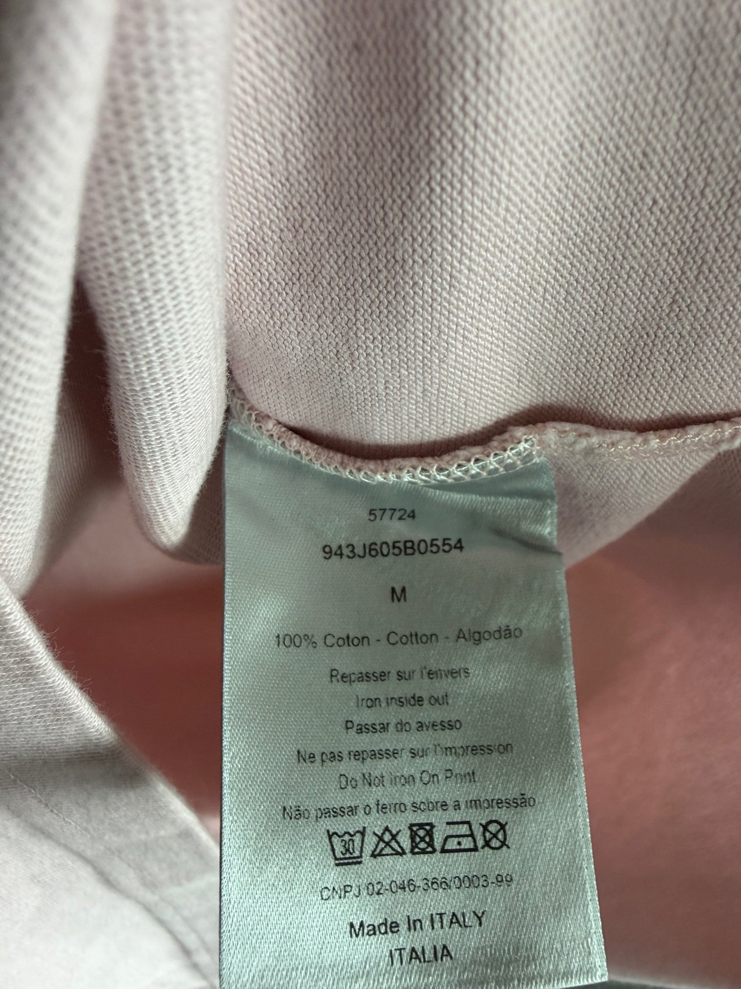Dior x Alex Foxton Rose T-Shirt