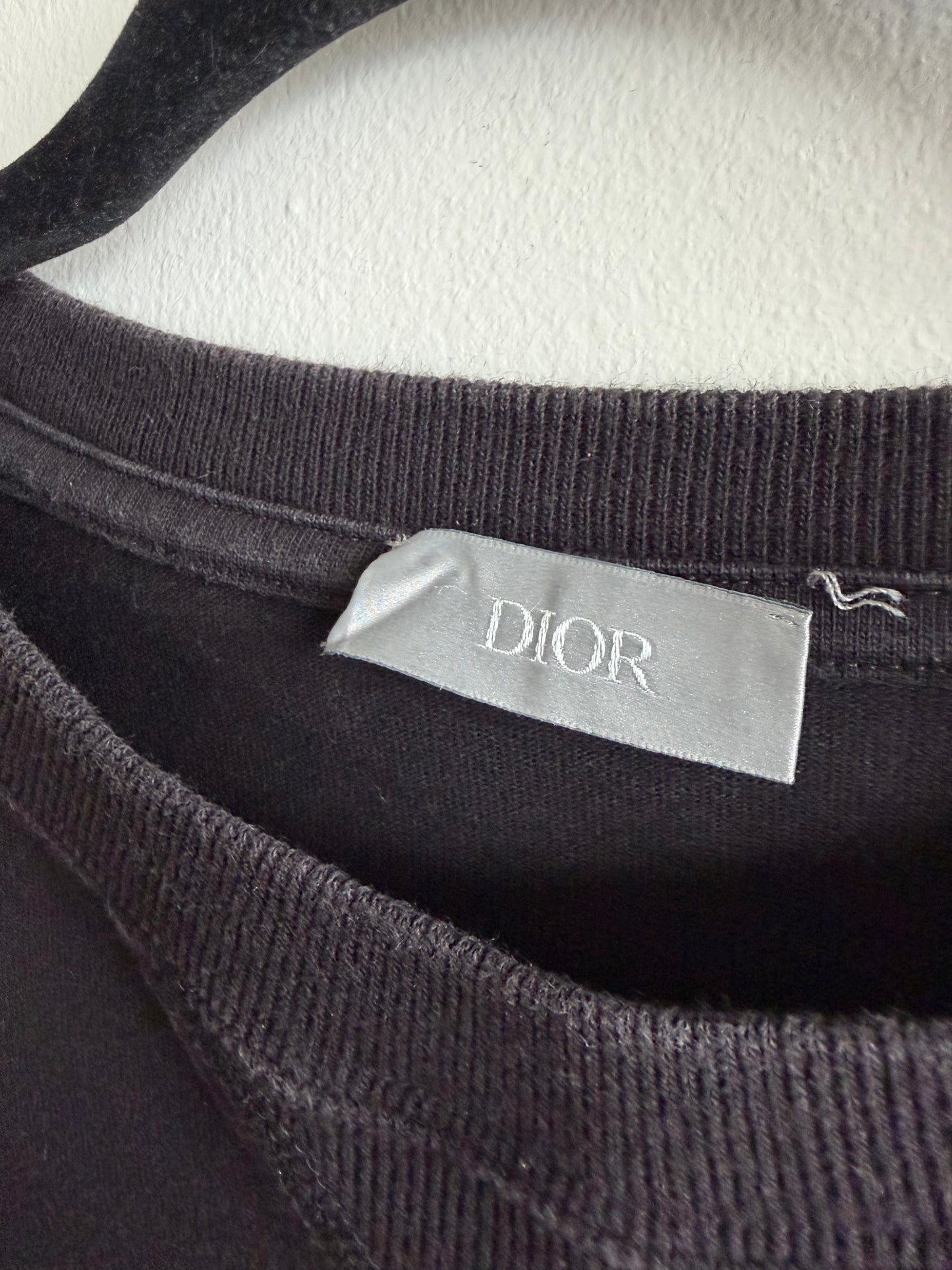 Dior Floral Embroidered T-Shirt
