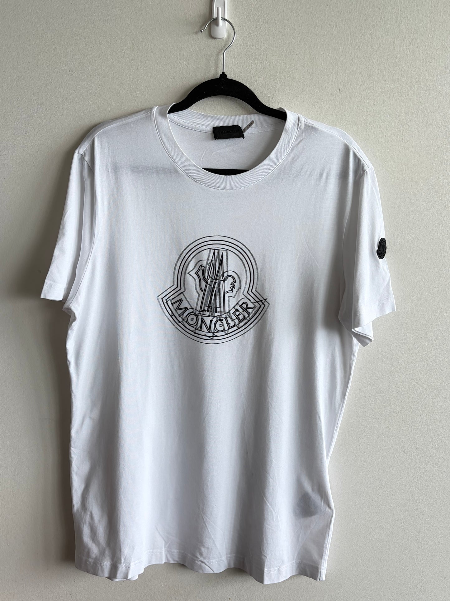 Moncler Blurred Logo T-Shirt