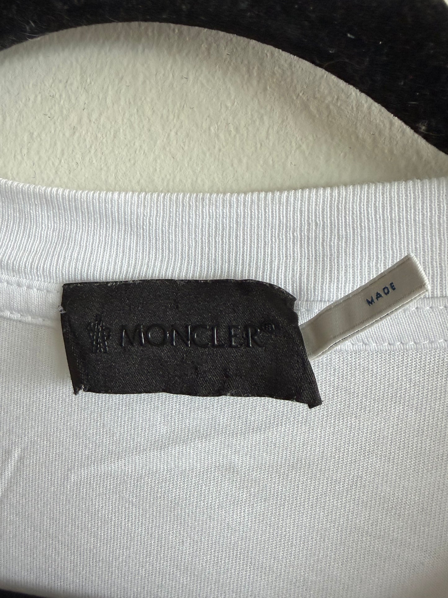 Moncler Blurred Logo T-Shirt