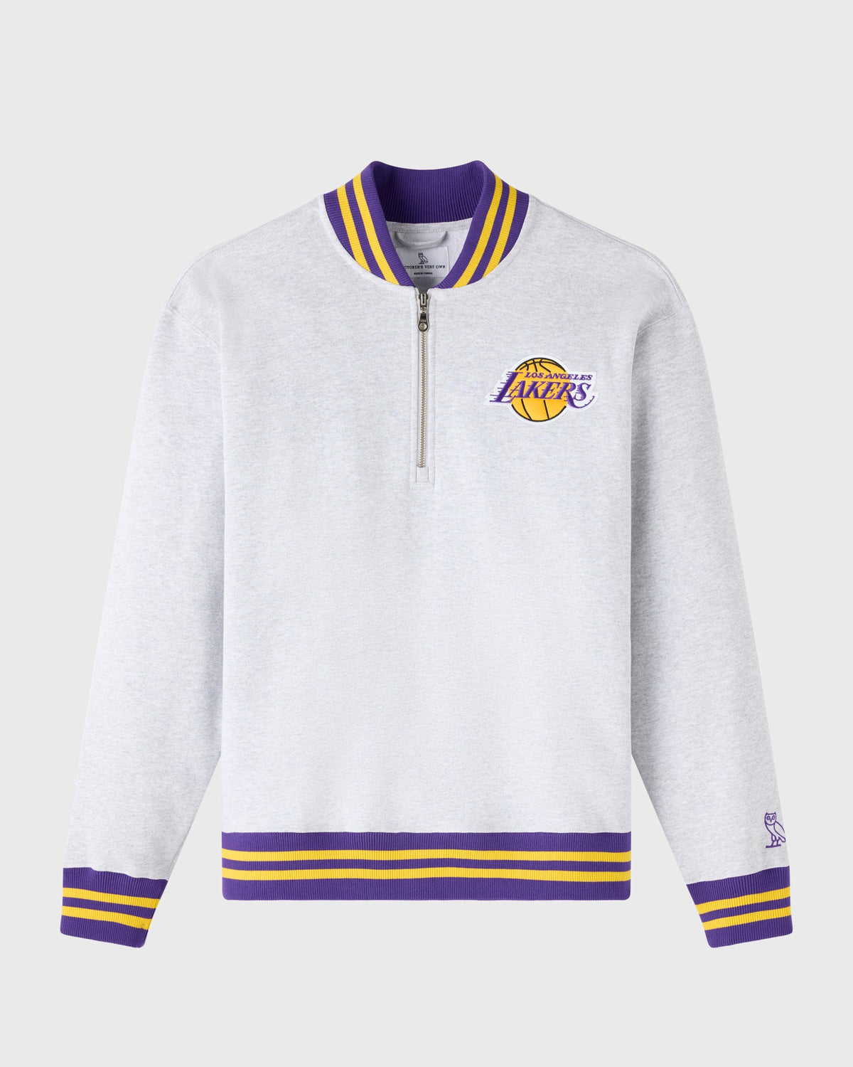 OVO Zip Mock Neck LA Lakers