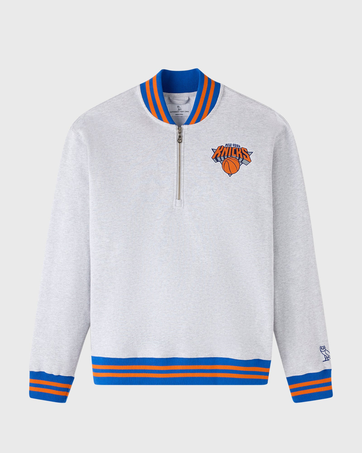 OVO Zip Mock Neck Knicks