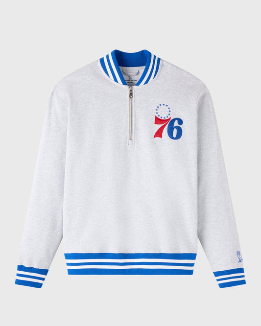 OVO Zip Mock Neck 76ers