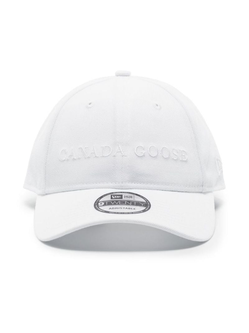 Canada Goose Wordmark Adjustable Cap White
