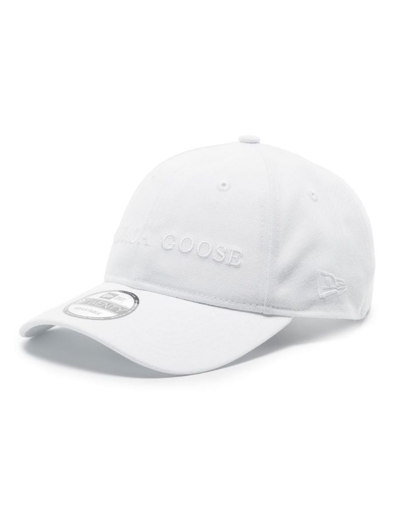 Canada Goose Wordmark Adjustable Cap White